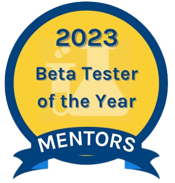 2023 Beta Tester of the Year 2023 Beta Tester of the Year