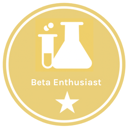 Beta Enthusiast Beta Enthusiast