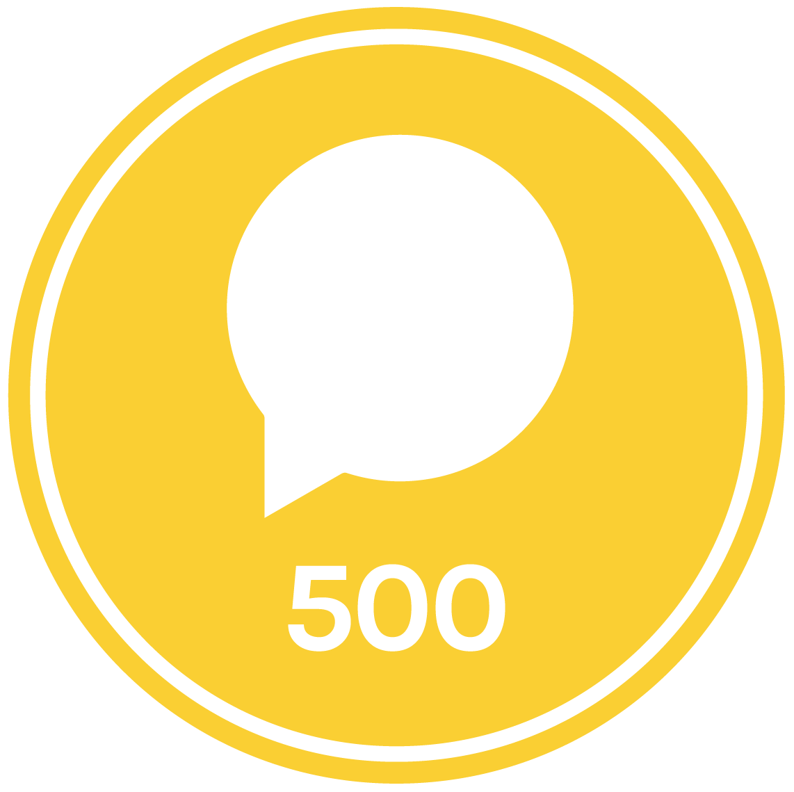Five-hundredth Topic Five-hundredth Topic